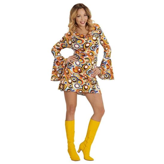Disfraz  Mujer Groovy años 70 Bubbles adulta Disfraz  Mujer Groovy años 70 Bubbles adulta