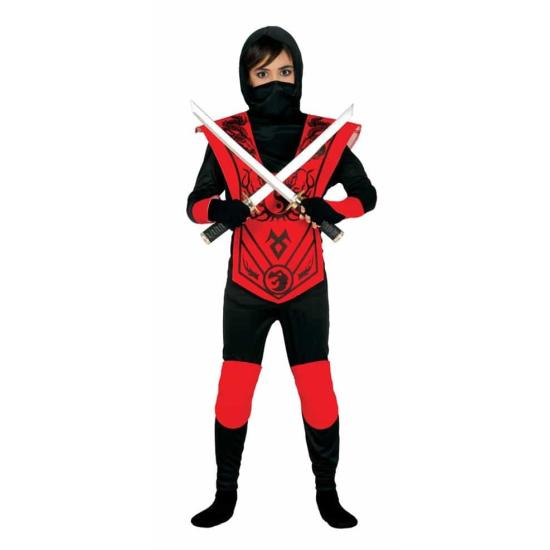 Disfraz  Ninja Rojo Master infantil Disfraz  Ninja Rojo Master infantil