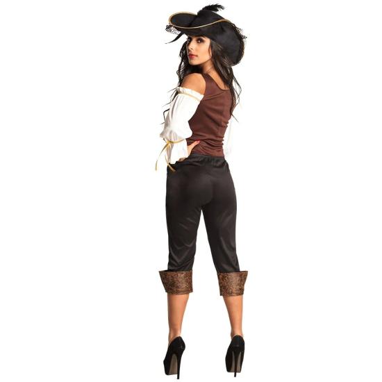 Disfraz  Pirata Bucanera aventurera para  adulta Disfraz  Pirata Bucanera aventurera para  adulta