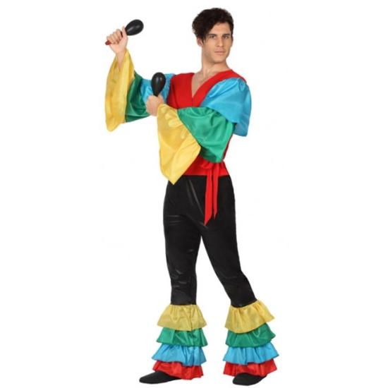 Disfraz  Rumbero Salsero adulto Disfraz  Rumbero Salsero adulto