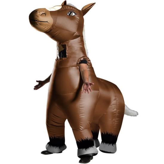 Disfraz  Sr. caballo hinchable adulto Disfraz  Sr. caballo hinchable adulto