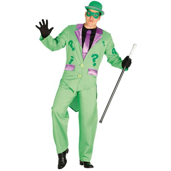 Disfraz  Villano Enigma adulto Disfraz  Villano Enigma adulto