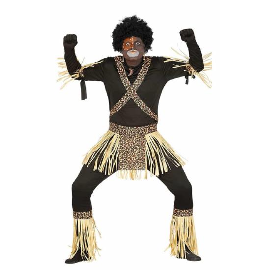Disfraz Zulu Africano adulto Disfraz Zulu Africano adulto