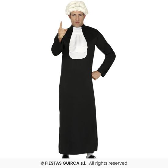 Disfraz 3 en 1 Juez, Cura y Estudiante adulto Disfraz 3 en 1 Juez, Cura y Estudiante adulto