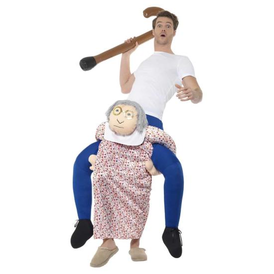 Disfraz de Abuela a Hombros adulto Disfraz de Abuela a Hombros adulto