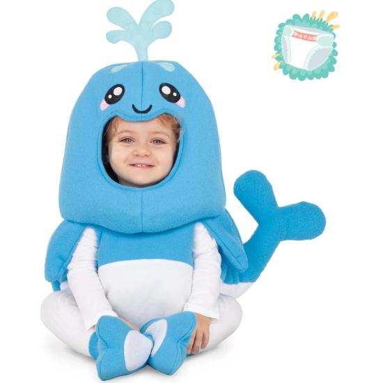 Disfraz Achuchable Ballena para bebé Disfraz Achuchable Ballena para bebé