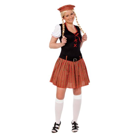 Disfraz adulta Escocesa Cursi Disfraz adulta Escocesa Cursi