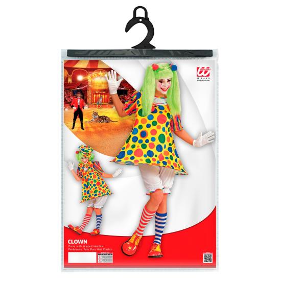 Disfraz adulta Payasa Círculos Disfraz adulta Payasa Círculos