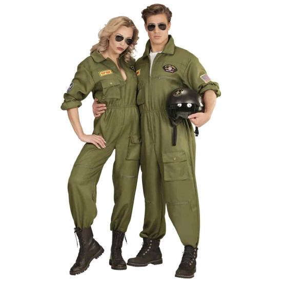 Disfraz Piloto de Combate Instructora Top Gun para Mujer Disfraz Piloto de Combate Instructora Top Gun para Mujer