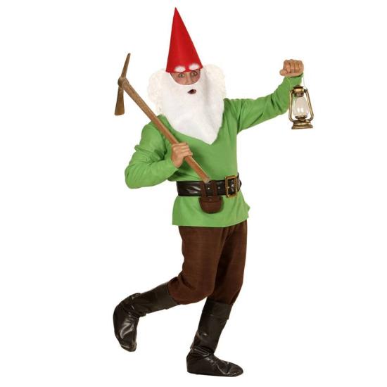 Disfraz Enanito del Bosque Verde para Adulto Disfraz Enanito del Bosque Verde para Adulto