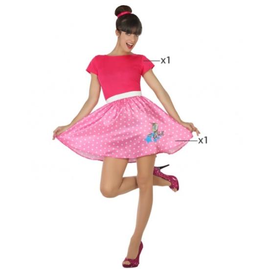 Disfraz  Años 50 Pink Ladies en talla  adulta Disfraz  Años 50 Pink Ladies en talla  adulta