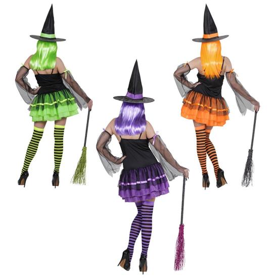 Disfraz adulto Bruja Colorín Divertido . Disfraz adulto Bruja Colorín Divertido .