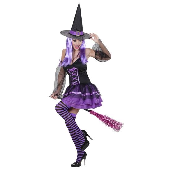 Disfraz adulto Bruja Colorín Divertido . Disfraz adulto Bruja Colorín Divertido .