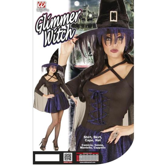 Disfraz adulto Bruja Glimmer Lilla ^ Disfraz adulto Bruja Glimmer Lilla ^