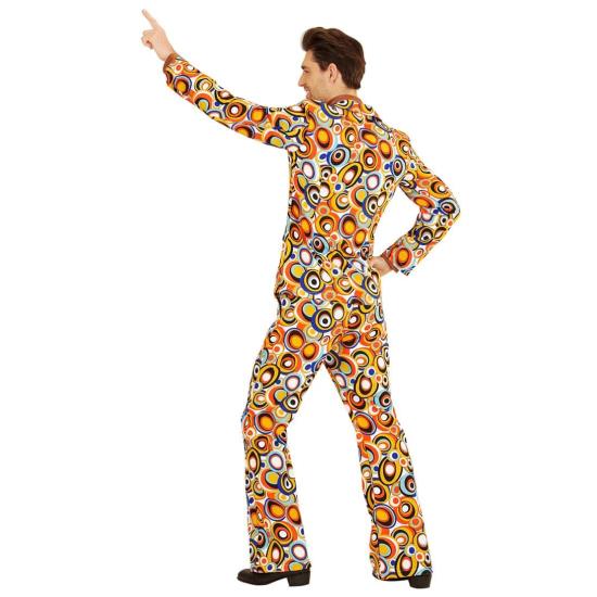 Disfraz  Disco de los Años 70 Circulos para Adulto Disfraz  Disco de los Años 70 Circulos para Adulto