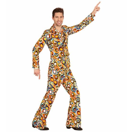 Disfraz  Disco de los Años 70 Circulos para Adulto Disfraz  Disco de los Años 70 Circulos para Adulto