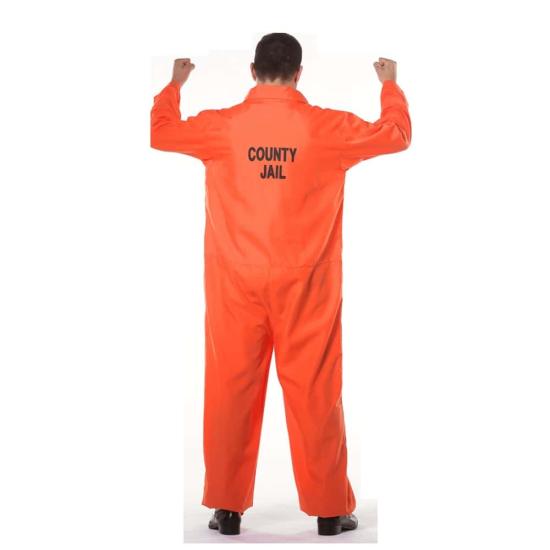 Disfraz Convicto preso para adulto Disfraz Convicto preso para adulto
