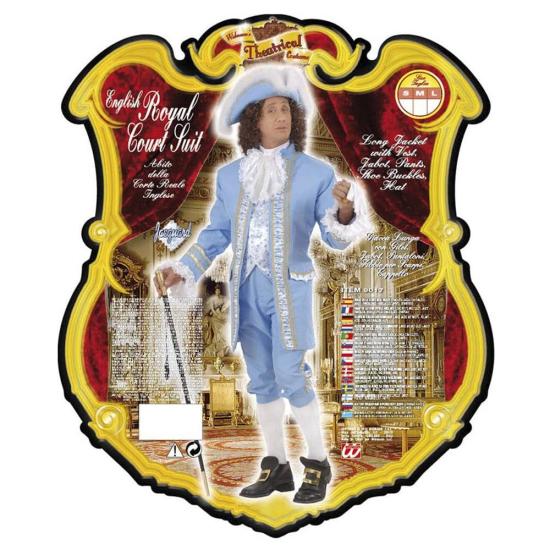 Disfraz Cortesano Real Ingles 1800 Lujo para adulto Disfraz Cortesano Real Ingles 1800 Lujo para adulto