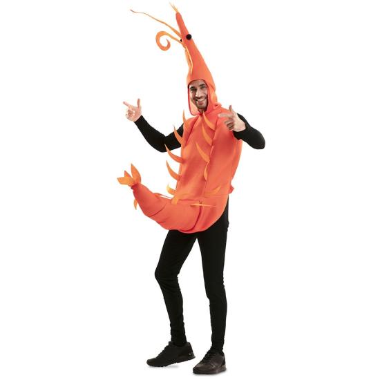 Disfraz de Gamba para Hombre Talla ML - Carnaval y Fiestas Divertidas Disfraz de Gamba para Hombre Talla ML - Carnaval y Fiestas Divertidas