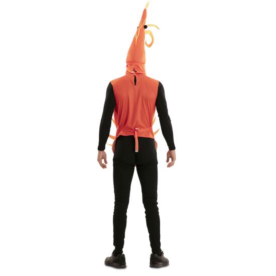 Disfraz de Gamba para Hombre Talla ML - Carnaval y Fiestas Divertidas Disfraz de Gamba para Hombre Talla ML - Carnaval y Fiestas Divertidas