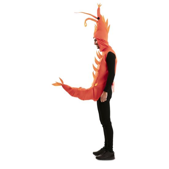 Disfraz de Gamba para Hombre Talla ML - Carnaval y Fiestas Divertidas Disfraz de Gamba para Hombre Talla ML - Carnaval y Fiestas Divertidas