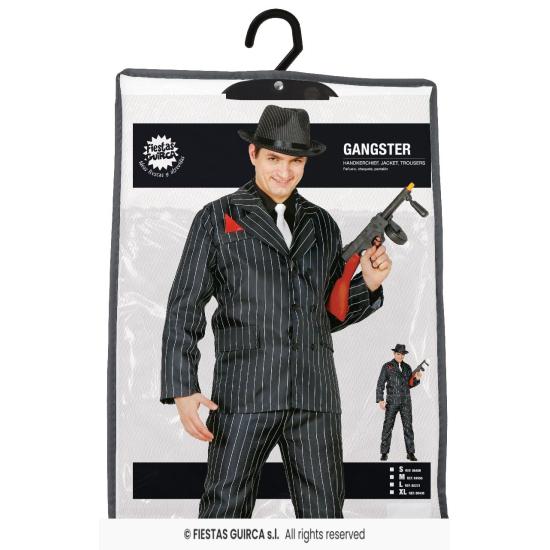 Disfraz adulto Gangster Malo Disfraz adulto Gangster Malo