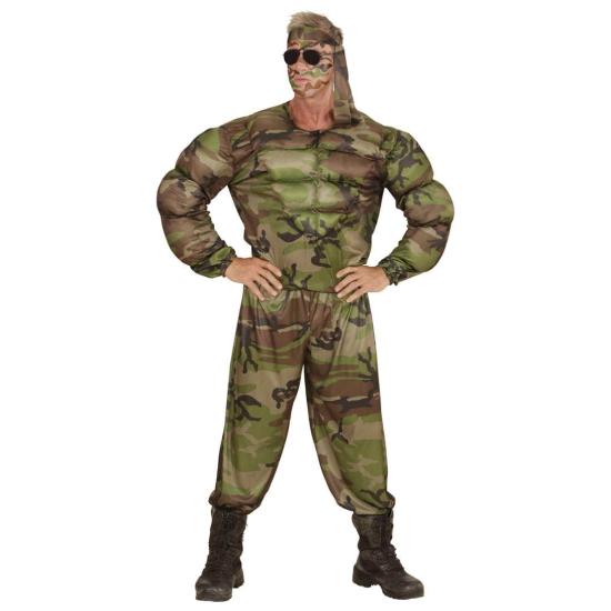 Disfraz Solldado Jhony Rambo para adulto Disfraz Solldado Jhony Rambo para adulto