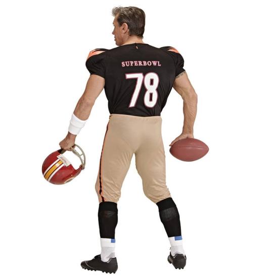 Disfraz Jugador Futbol Americano Rugby adulto Disfraz Jugador Futbol Americano Rugby adulto