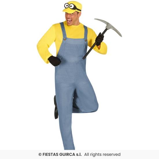 Disfraz adulto  Minion Económico Disfraz adulto  Minion Económico
