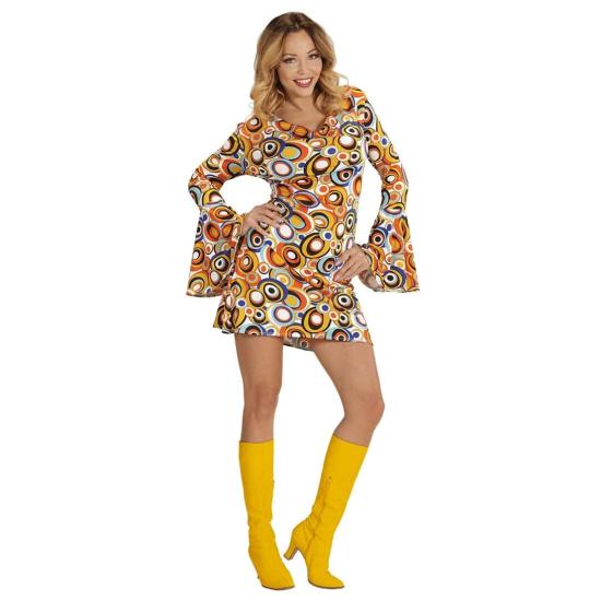 Disfraz  Mujer Groovy años 70 Bubbles adulta Disfraz  Mujer Groovy años 70 Bubbles adulta