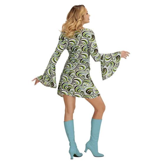 Disfraz  Mujer Groovy años 70 Waves.adulta Disfraz  Mujer Groovy años 70 Waves.adulta