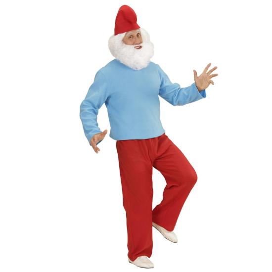 Disfraz Papa Pitufo adulto