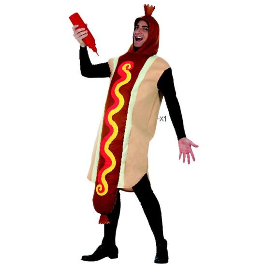 Disfraz adulto Perrito Caliente Hot Dog talla M Disfraz adulto Perrito Caliente Hot Dog talla M