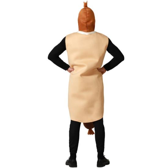 Disfraz adulto Perrito Caliente Hot Dog talla M Disfraz adulto Perrito Caliente Hot Dog talla M