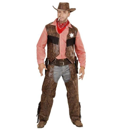 Disfraz Vaquero Sheriff Lobo para hombre Disfraz Vaquero Sheriff Lobo para hombre
