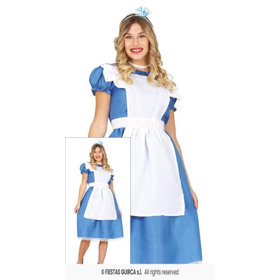 Disfraz Alicia País de las Maravillas Económico adulta Disfraz Alicia País de las Maravillas Económico adulta