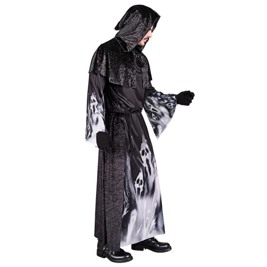 Disfraz Almas que Gritan para Hombre – Túnica con Capucha, Capa y Cinturón Disfraz Almas que Gritan para Hombre – Túnica con Capucha, Capa y Cinturón