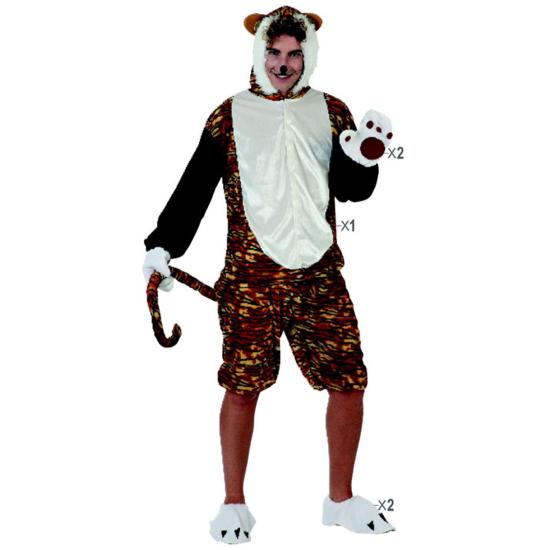 Disfraz animal Tigre de Bengala adultos Disfraz animal Tigre de Bengala adultos