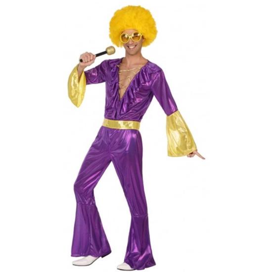 Disfraz años 70 Disco Rey de La Pista para Hombre Disfraz años 70 Disco Rey de La Pista para Hombre