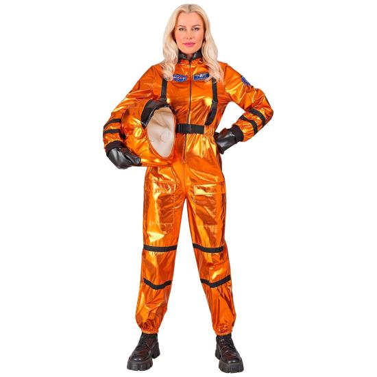 Disfraz Astonuta Misión Espacial Naranja para mujer Disfraz Astonuta Misión Espacial Naranja para mujer