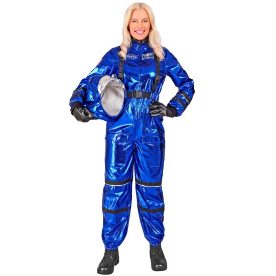 Disfraz Astonuta Misión Espacial Azul para mujer Disfraz Astonuta Misión Espacial Azul para mujer