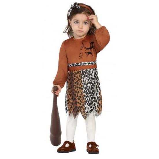 Disfraz Bebé Cavernicola niña Disfraz Bebé Cavernicola niña