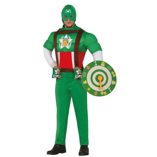 Disfraz Beer Man Verde talla Adulto Disfraz Beer Man Verde talla Adulto