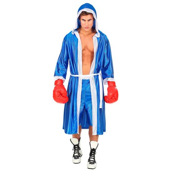 Disfraz Boxeador azul talla adulto Disfraz Boxeador azul talla adulto