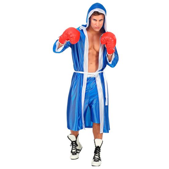 Disfraz Boxeador azul talla adulto Disfraz Boxeador azul talla adulto