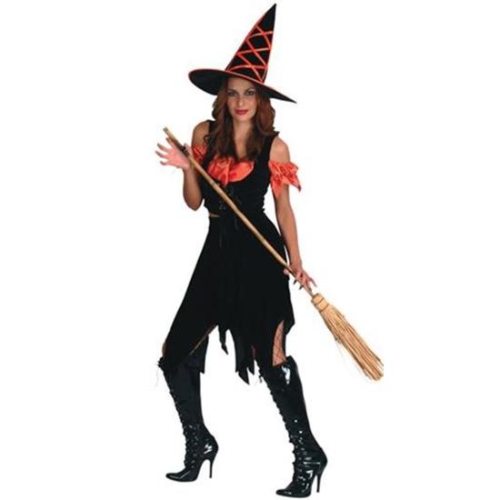 Disfraz Bruja Naranja sexy talla adulta Disfraz Bruja Naranja sexy talla adulta