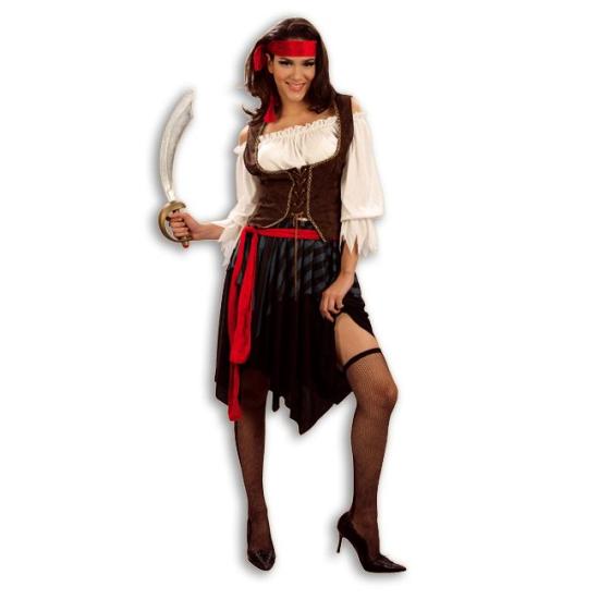 Disfraz Bucanéra Chica Adulto. Disfraz Bucanéra Chica Adulto.