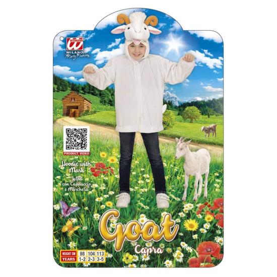 Disfraz cabra de peluche infantil Disfraz cabra de peluche infantil