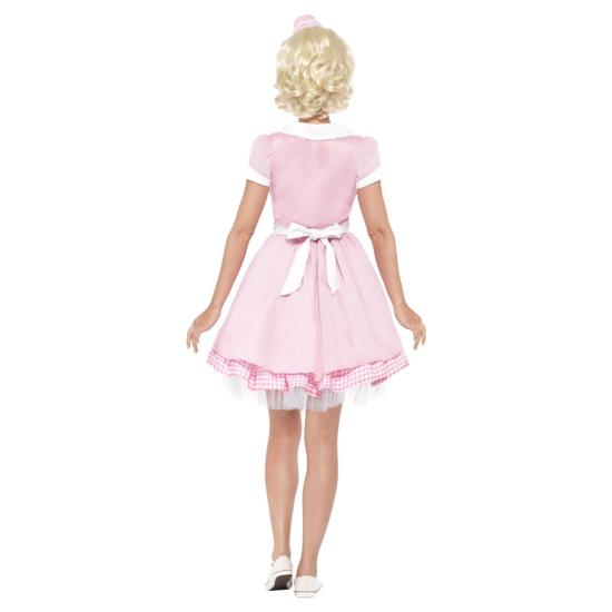 Disfraz Camarera  Retro PInk.adulta Disfraz Camarera  Retro PInk.adulta
