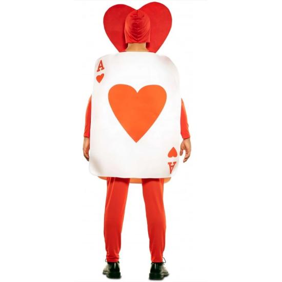 Disfraz Carta As de Corazones Infantil Disfraz Carta As de Corazones Infantil